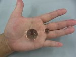 画像4: 再登場！水晶玉25mm up & 12mm 【本格的でお得!!】 (4)