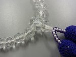 画像2: 正統派！水晶(多面カット)片手念珠 (2)