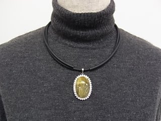 ⭐︎【天然】タイチンルチルクオーツ ネックレス 31g ペンダント - ルチルクォーツ専門店【フォーチュネイトルチル