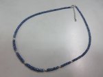 画像2: K18WG・K18YG サファイヤ ネックレス (Silver留具) (2)