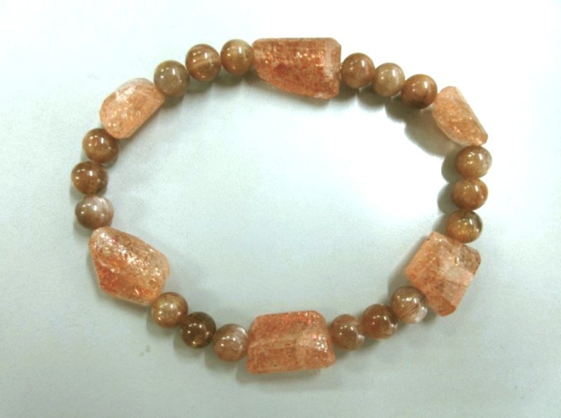 画像2: サンストーン ブレスレット (2)