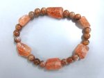 画像1: サンストーン ブレスレット (1)