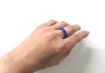画像3: ラピスラズリ　くりぬきリング (3)